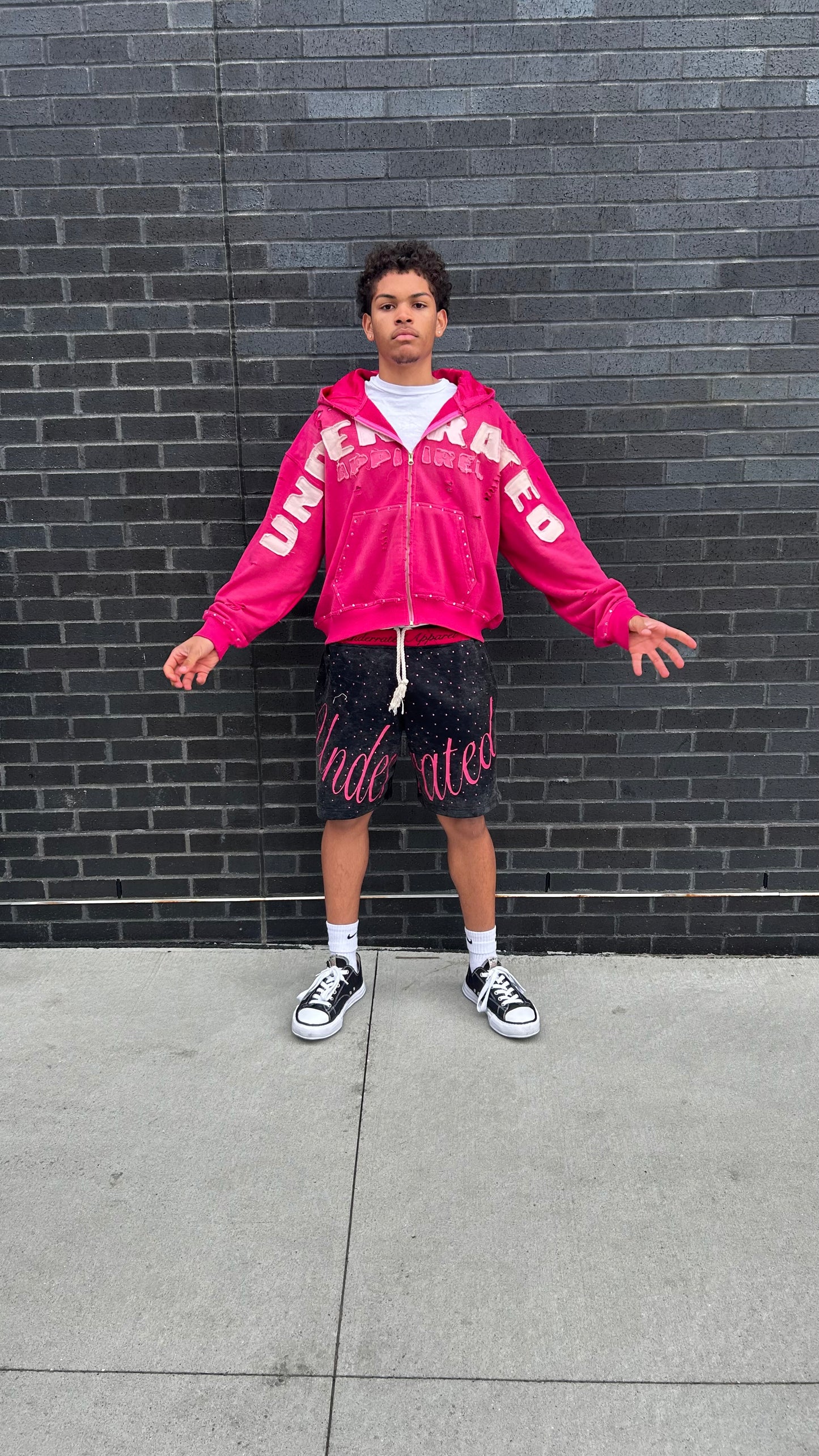 Pink Star Hoodie