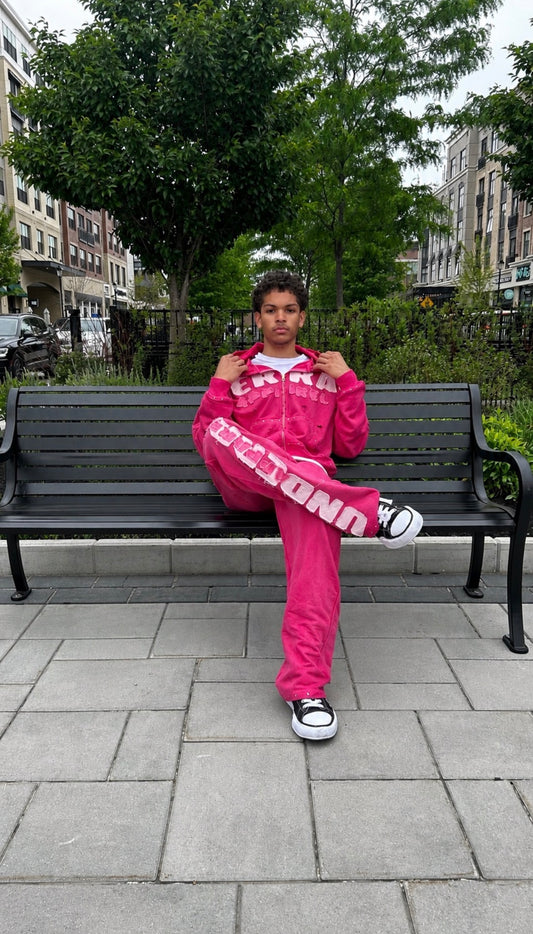 Pink Star Sweatpants
