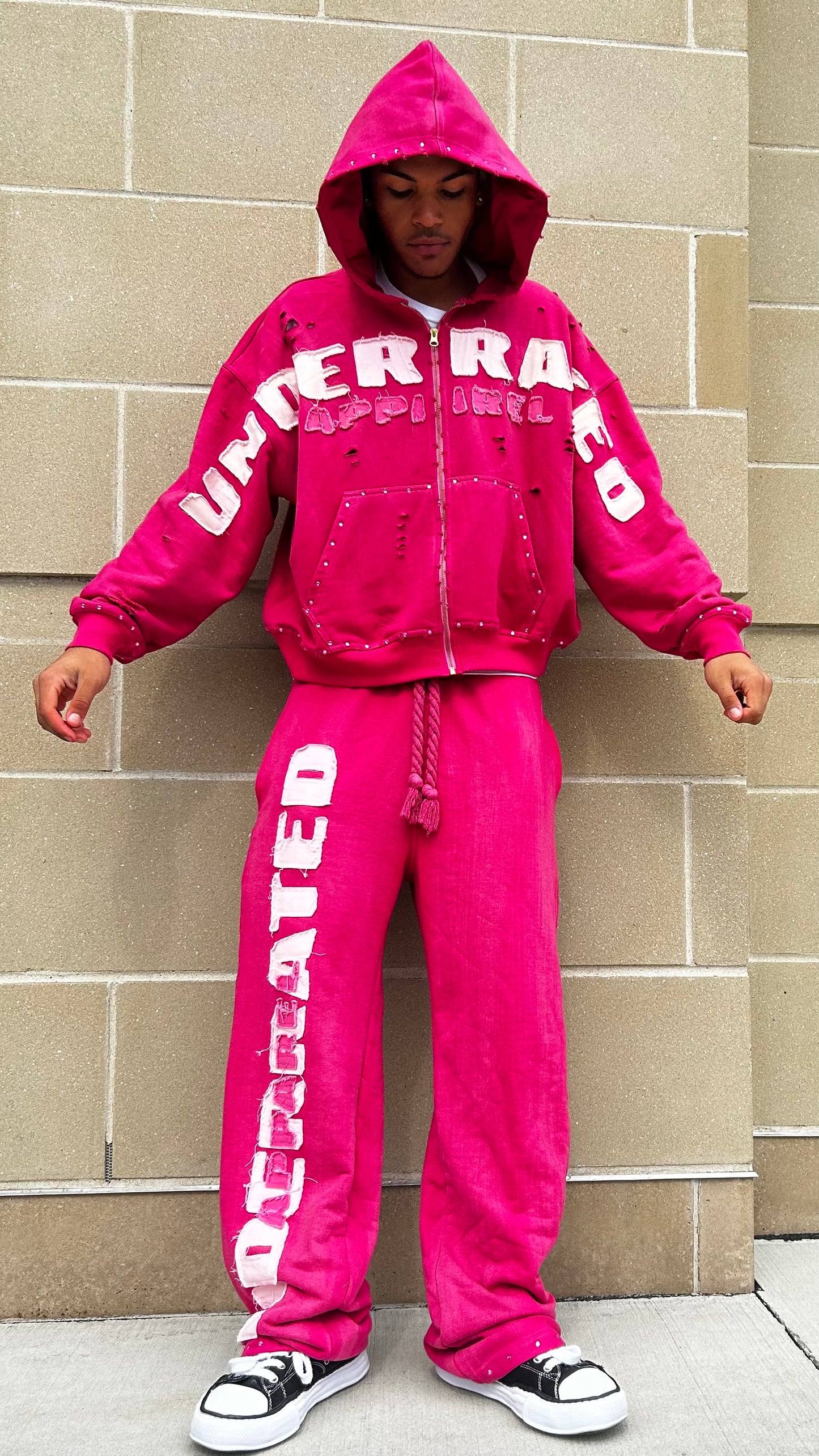 Pink Star Sweatsuit
