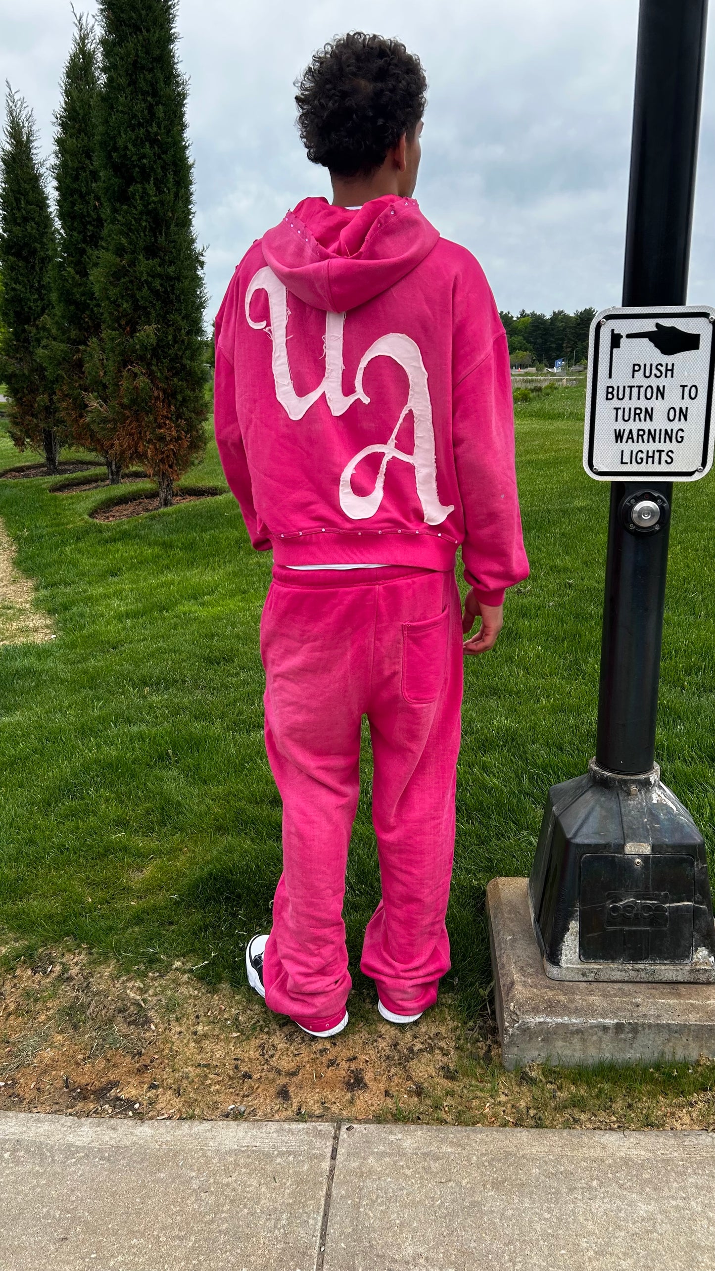 Pink Star Sweatsuit